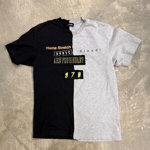 Boys Diesel split t-shirt